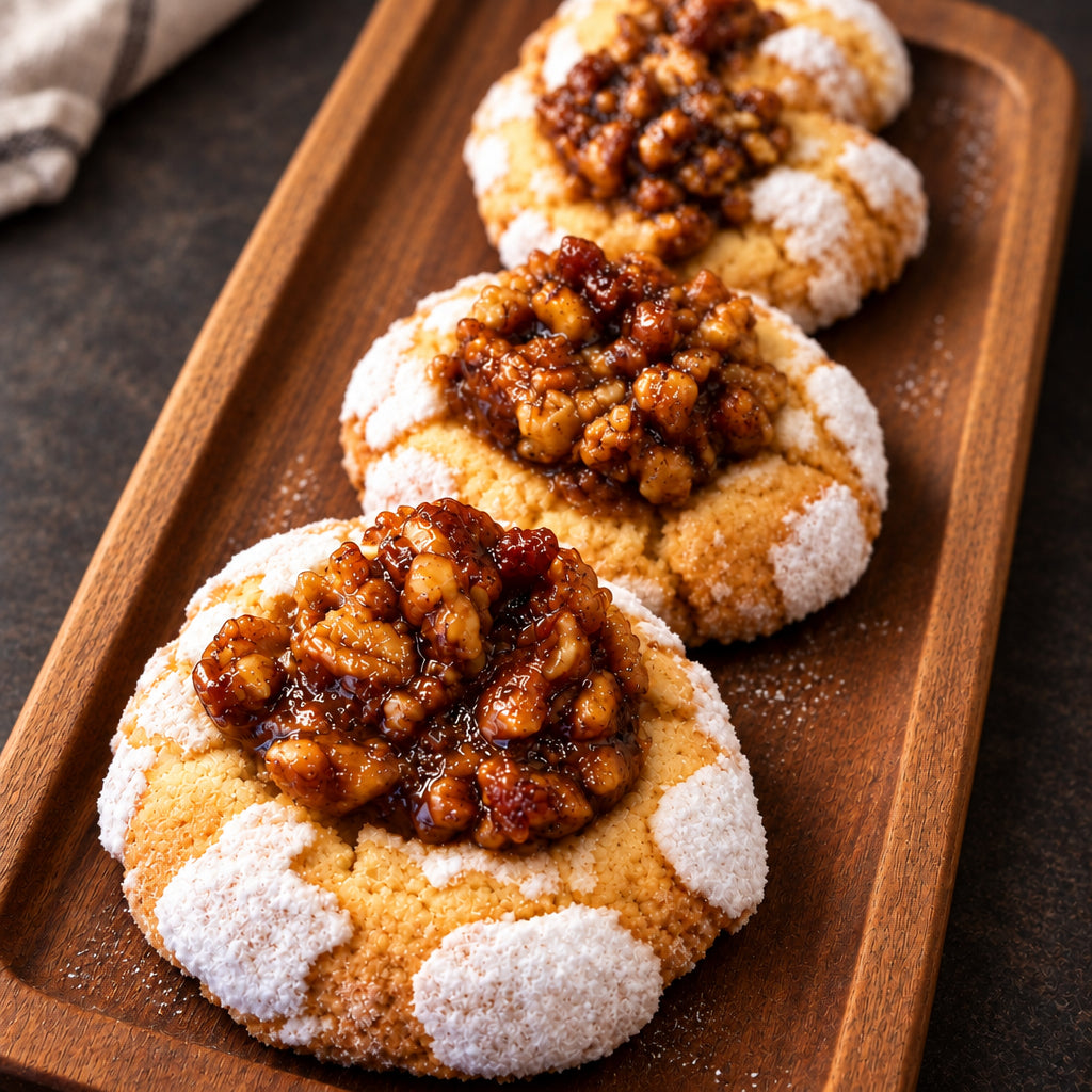 Pecan karamel koek