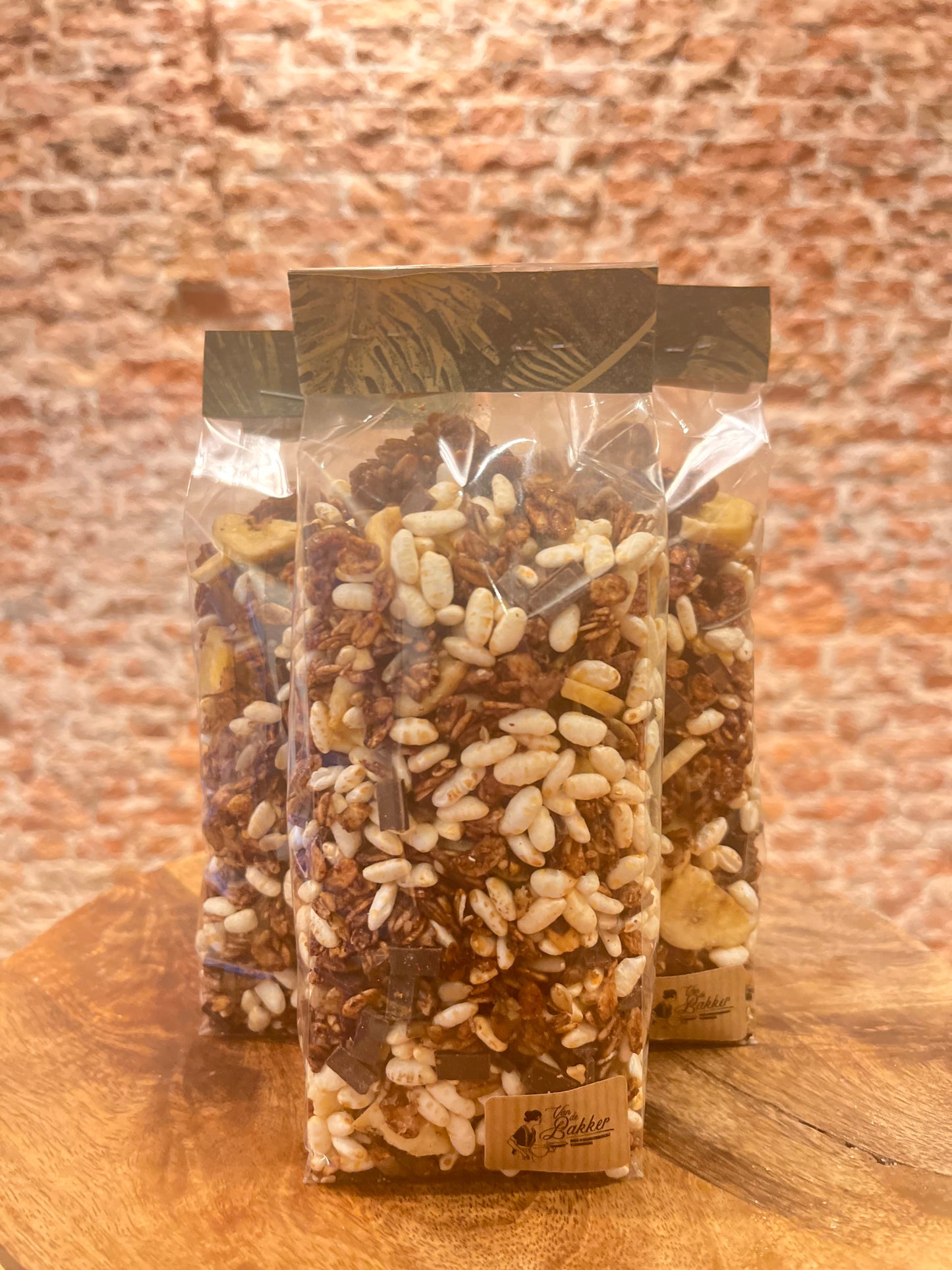 Suikervrije chocolade granola