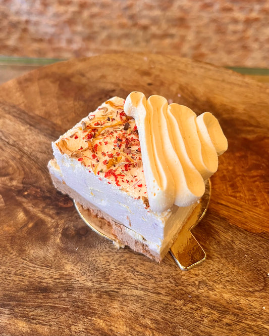 Geraffineerde suikervrij advocaat gebakje